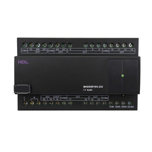 Steuerungsmodul für Hausautomationssystem - HDL-MHD02R18U.232 - HDL Automation Co., Ltd - Lampen / für Klimaanlagen / für Kühler
