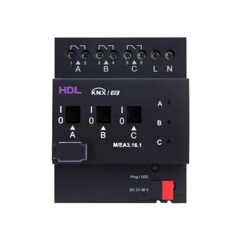 Schaltaktor für Hausautomationssystem - M_EA3.16.1 - HDL Automation Co., Ltd - KNX / DIN-Schiene / für Privatgebrauch