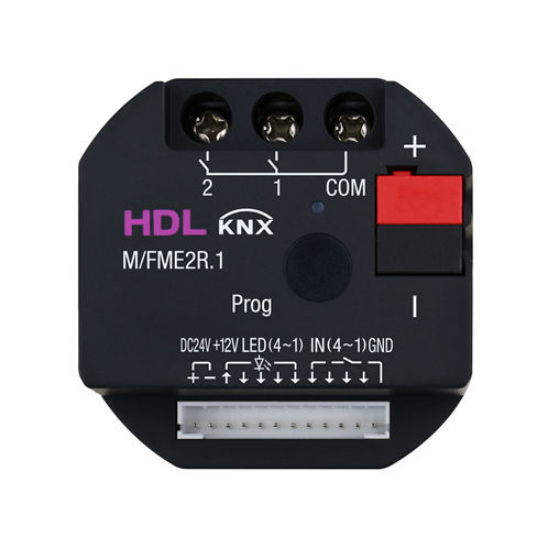 Schaltaktor für Hausautomationssystem - M/FME2R.1 - HDL Automation Co., Ltd - KNX / Einbau / für Privatgebrauch