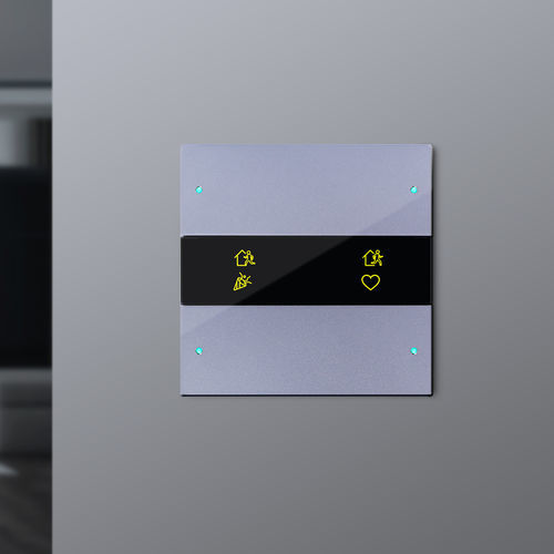 Bedientastatur für Hausautomationssystem - Granit UE - HDL Automation Co., Ltd - für Innenbeleuchtung / für Lüftungssystem / wandmontiert