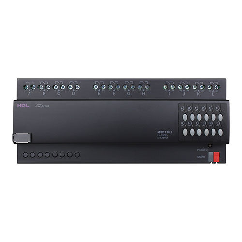 Schaltaktor für Hausautomationssystem - M/R12.10.1 - HDL Automation Co., Ltd - KNX / DIN-Schiene / für Privatgebrauch