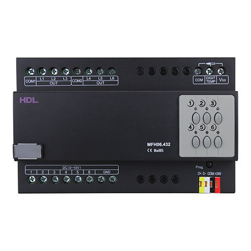 DIN-Schiene-Heizungsregler - HDL-MFH06.432 - HDL Automation Co., Ltd - für Fußbodenheizung