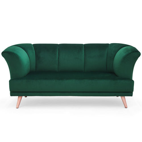 Sofa / Art Deco - MARTINIQUE - Moanne - Samt / mit Armlehnen / individuell gestaltbar