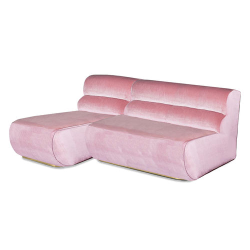 Modulsofa - MANHATTAN - Moanne - modern / Samt / maßgefertigt