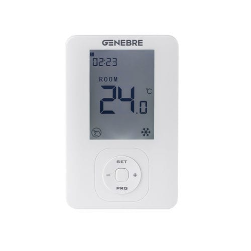 Elektronisches Thermostat - 3917 - Genebre - programmierbar / für Heizungen / Raum
