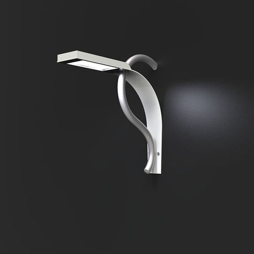 Moderne Wandleuchte - Flow - Bottega 7 - für den Innenraum / für Außenbereich / Edelstahl
