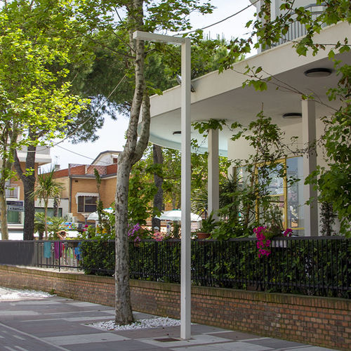 Straßenlaterne - Linea S/SR - Bottega 7 - modern / Edelstahl / galvanisiertem Stahl