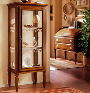 Klassische Vitrine - 61 - Crestan snc di Crestan Giovanni e Angelica - Glas / Holz