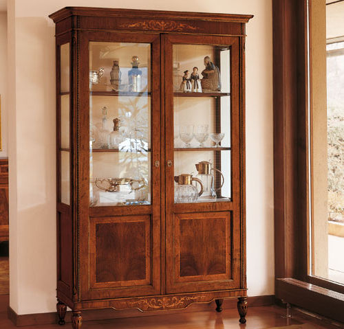 Klassische Vitrine - 210 - Crestan snc di Crestan Giovanni e Angelica - Glas / Holz
