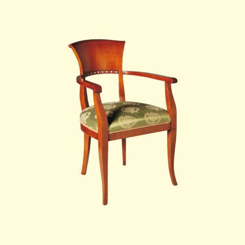 Biedermeier-Stil-Stuhl - 254/S - Crestan snc di Crestan Giovanni e Angelica - für den Innenraum / Stoff / Gestell aus Holz