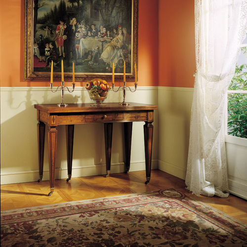 Konsolentisch / Louis XVI - 142 - Crestan snc di Crestan Giovanni e Angelica - Holz / Gestell aus Holz / rechteckig