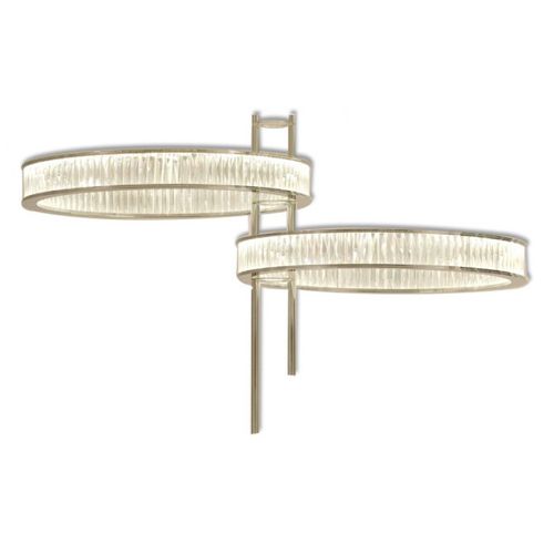 Moderner Kronleuchter - IQ8048 FAMILY TREE - Alan Mizrahi Lighting - Kristall / Metall / 12 Glühbirnen
