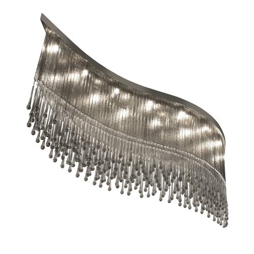 Moderner Kronleuchter - IQ8359 DANCER - Alan Mizrahi Lighting - Kristall / aus venezianischem Glas / Metall