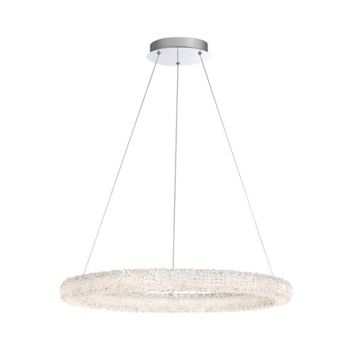 Moderner Kronleuchter - MV2028 SASSI ROUND - Alan Mizrahi Lighting - Kristall / Metall / 1 Ebene