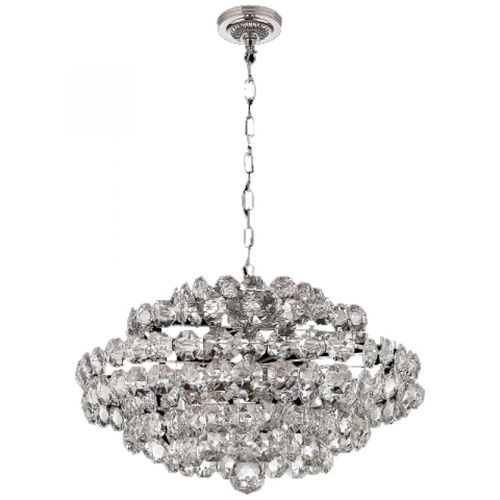 Moderner Kronleuchter - MV3009 SANGER SMALL - Alan Mizrahi Lighting - Kristall / Metall / mit geometrischen Motiven
