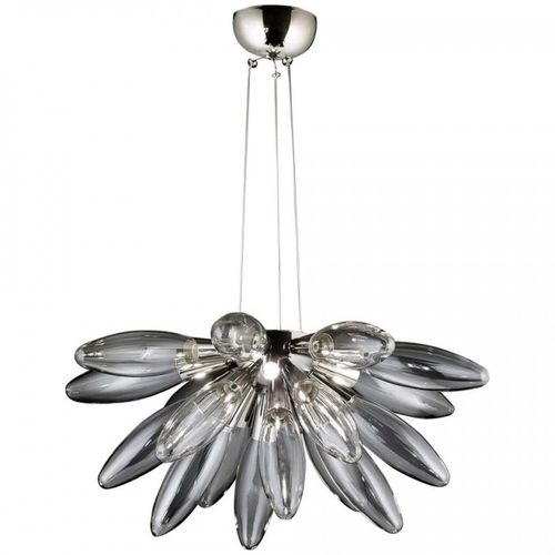 Moderner Kronleuchter - IQ2195 TORPEDO - Alan Mizrahi Lighting - Metall / Glas / 3 Glühbirnen