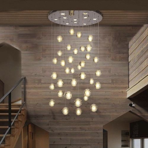 Moderner Kronleuchter - AM6808 BOCCI SHOWER - Alan Mizrahi Lighting - Glas / Metall / mit Kugeln