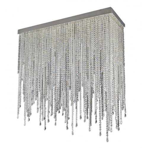 Moderner Kronleuchter - IQ2142 DEW CRYSTAL - Alan Mizrahi Lighting - Kristall / Metall / 13 Glühbirnen