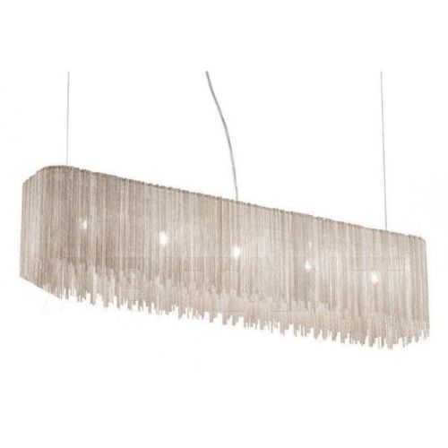 Moderner Kronleuchter - KA1730 LIGHT CLOUD - Alan Mizrahi Lighting - Stahl / 5 Glühbirnen / für Gewerbegebrauch