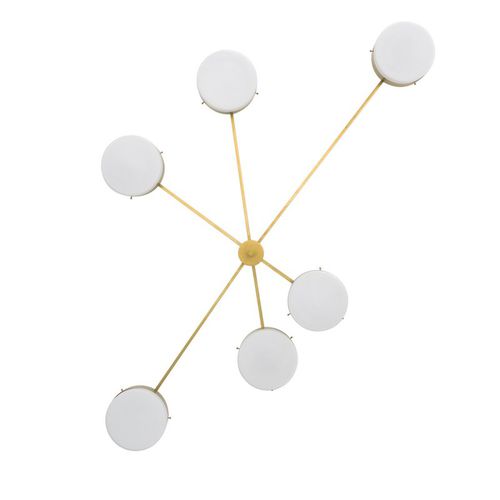 Vintage-Kronleuchter - IQ8366 CELESTE - Alan Mizrahi Lighting - Glas / Metall / für Gewerbegebrauch
