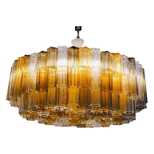 Kronleuchter / venezianischer Stil - WM2144 2-TIERED - Alan Mizrahi Lighting - Metall / Muranoglas / geblasenes Glas