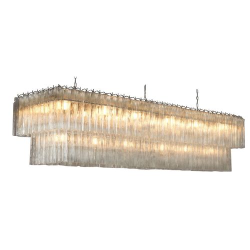 Jugendstil-Kronleuchter - WM518 LYMINGTON - Alan Mizrahi Lighting - Metall / Glas / 12 Glühbirnen