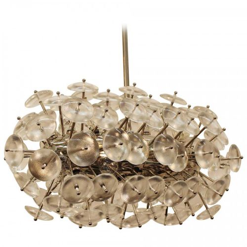 Kronleuchter / Art Deco - IQ2149 SPUTNIK CHANDELIER - Alan Mizrahi Lighting - Glas