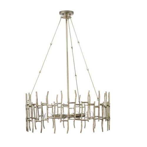 Kronleuchter / Art Deco - IQ8036 ULYSSES - Alan Mizrahi Lighting - Glas