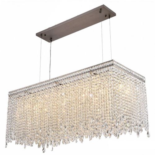 Moderner Kronleuchter - WM601 IMPERO - Alan Mizrahi Lighting - Kristall / Metall / 6 Glühbirnen