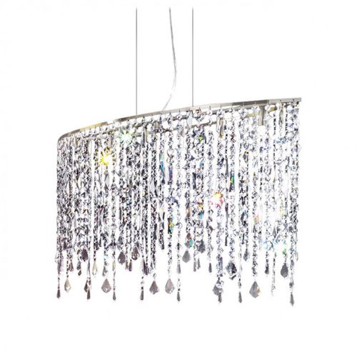 Moderner Kronleuchter - AM5400 MARILYN - Alan Mizrahi Lighting - Kristall / Chrom / Eisen