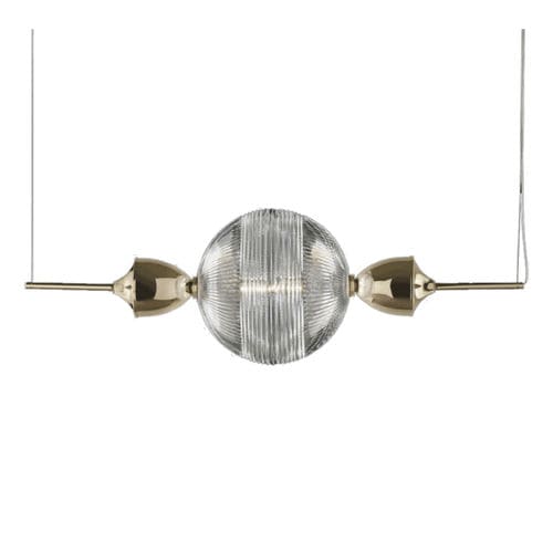 Hängelampe - IQ8437 FRIDA - Alan Mizrahi Lighting - Metall / Kristall / modern