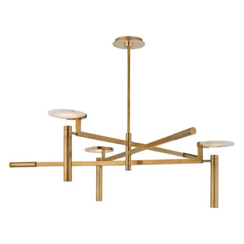 Moderner Kronleuchter - SJ2058 KELLY FLOATING - Alan Mizrahi Lighting - Glas / Metall / Kandelaber