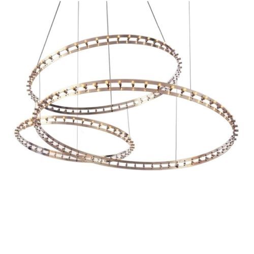 Moderner Kronleuchter - IQ2101 MAXIM CIRCULAR - Alan Mizrahi Lighting - Metall / für Gewerbegebrauch / ringförmig