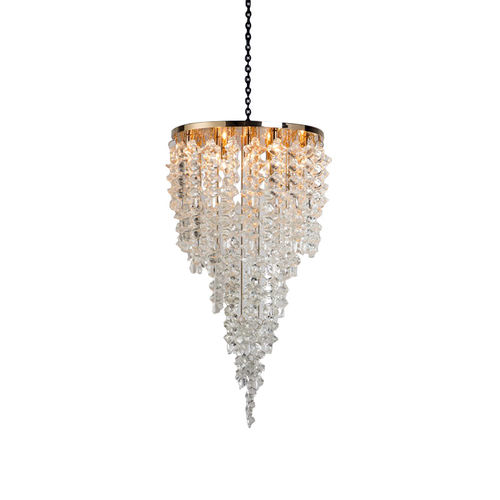 Kronleuchter / venezianischer Stil - WM2122 BRUTALE - Alan Mizrahi Lighting - Glas / für Gewerbegebrauch / Wasserfall