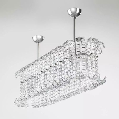 Moderner Kronleuchter - IQ3419 MAIDA  - Alan Mizrahi Lighting - Kristall / Muranoglas / Metall