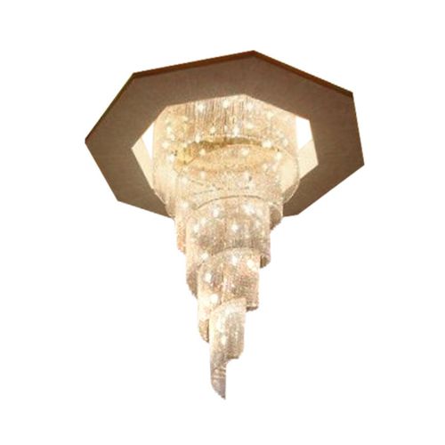 Moderner Kronleuchter - AM9010 THE ROTHSCHILD - Alan Mizrahi Lighting - Stahl / Kristall / für Gewerbegebrauch