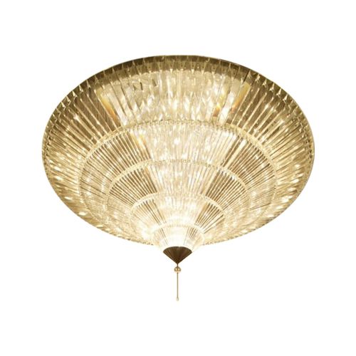 Moderner Kronleuchter - AM2000 EXQUISITE - Alan Mizrahi Lighting - Edelstahl / Kristall / für Gewerbegebrauch