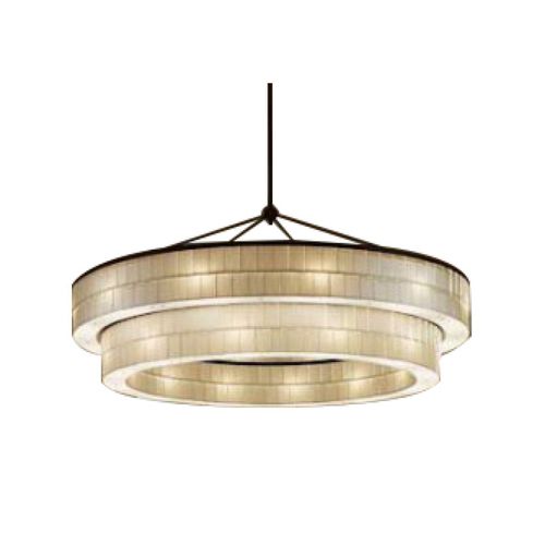 Moderner Kronleuchter - AM9022 DANIEL  - Alan Mizrahi Lighting - Nickel / Edelstahl / Glas
