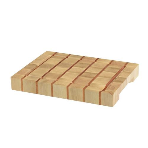 Eiche-Schneidebrett - Planche à découper Damier - Chabret - Nussbaum / Buche / geölt