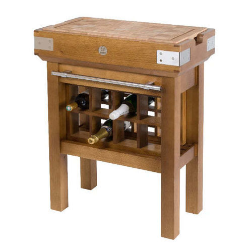 Holz-Flaschenhalter - Billot console - Chabret - Buche / aus Olivenholz / freistehend