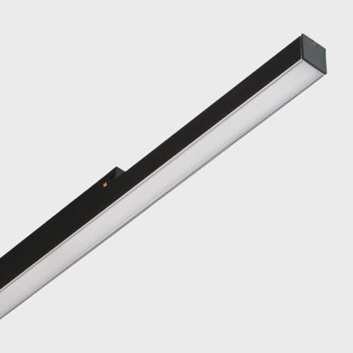 Schienenleuchte / 48 V - PROLINER MICROPRISMATIC - Brilumen - LED / linear / Polycarbonat