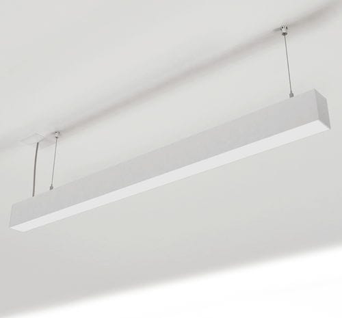 Hängeleuchte - ORIS PLUS HIGH PERFORMANCE OPAL - Brilumen - LED / linear / IP40
