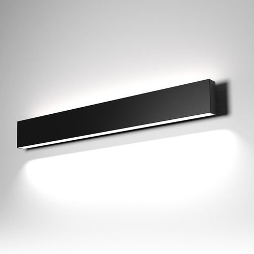 Moderne Wandleuchte - ORIS SLIM PRO D/I - Brilumen - für den Innenraum / Aluminium / linear
