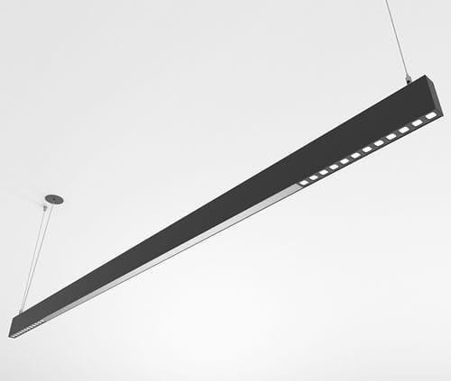 Hängeleuchte - ORIS SLIM PRO COMBI MICROPRISMATIC+LOW GLARE - Brilumen - LED / linear / IP40