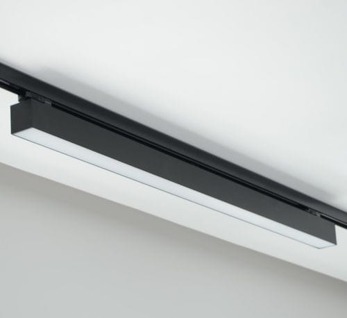 LED-Schienenleuchte - ORIS 50 OPAL - Brilumen - linear / rechteckig / anodisiertes Aluminium