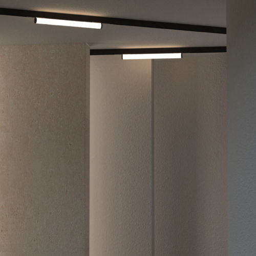 Schienenleuchte / 48 V - IRIS HORIZONTAL - Brilumen - LED / linear / Aluminium