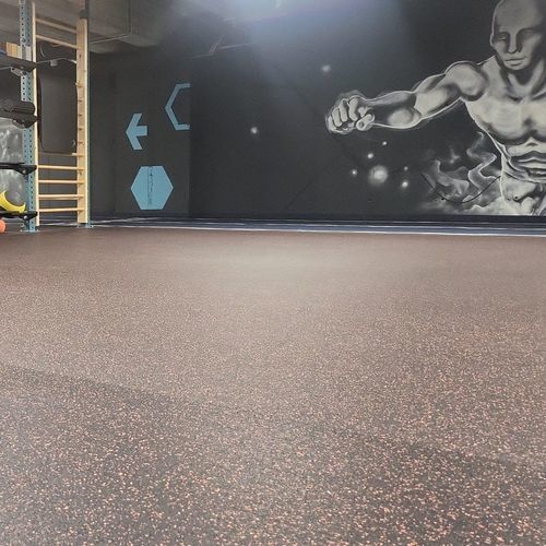 Sportboden für den Innenraum - BEROLL SMYRNA PRO 20% EPDM - Beka Sport - SBR / Recyclinggummi / Gummi