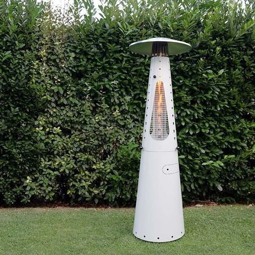 Bodenstehende Patioheizung - Hugfire - Focotto srl - Gas / mit Rollen / vertikal