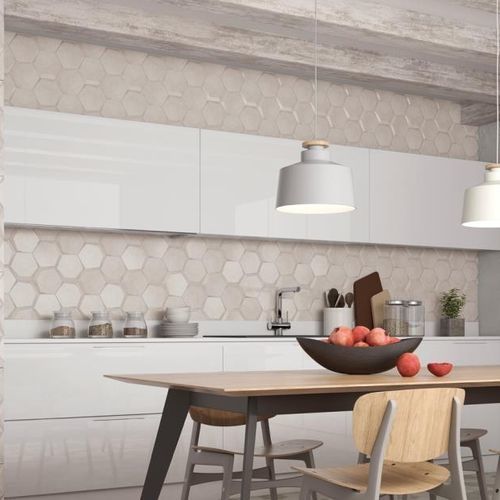 Keramik-Mosaikfliese - CUÑA - DECUS CERAMICA - 3D / für den Innenraum / für Badezimmer