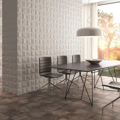 Keramik-Mosaikfliese - KEOPS - DECUS CERAMICA - Hochglanz / 3D / für den Innenraum
